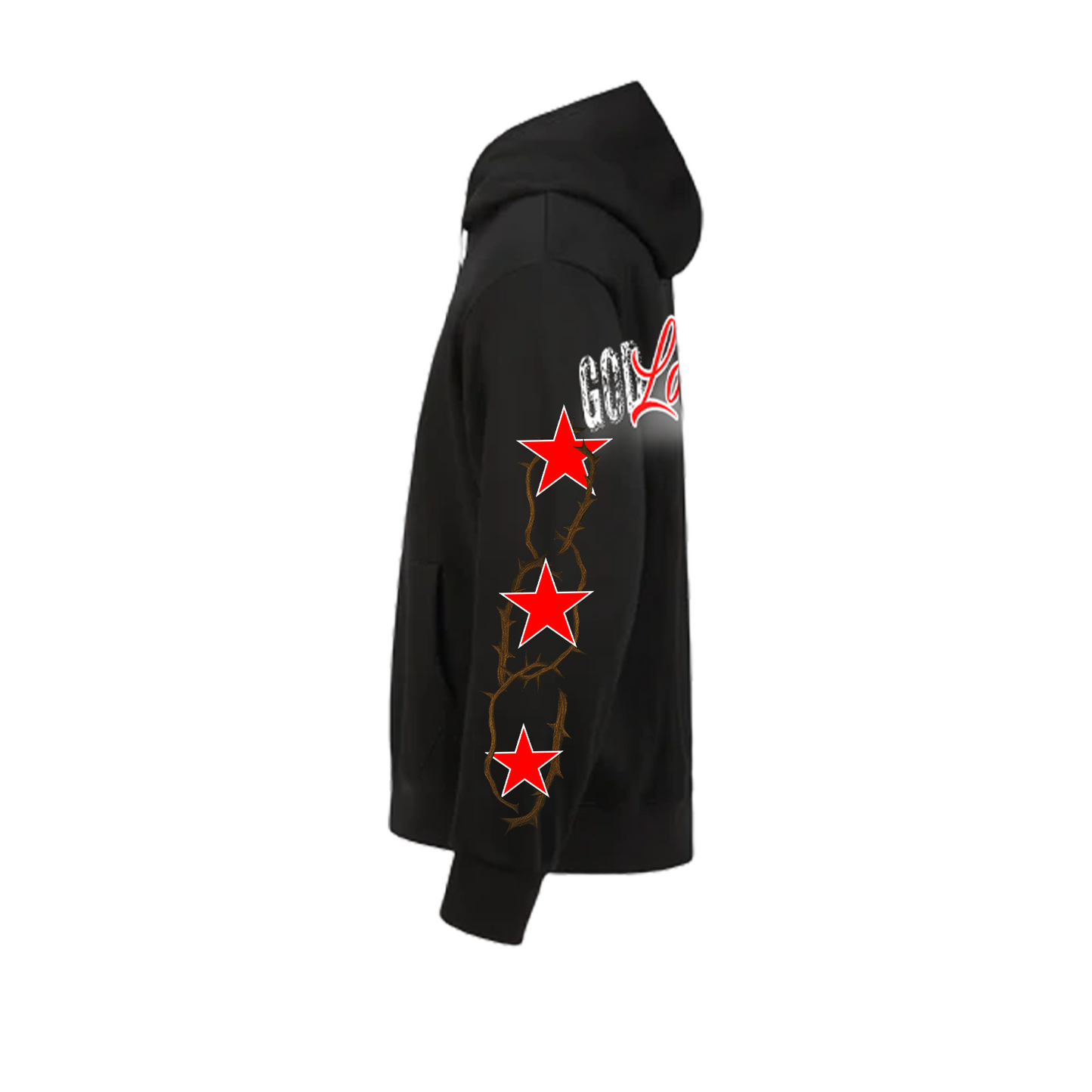 BLACK "GOD LOVE'S ALL" HOODIE COLLECTION **LIMITED EDITION**