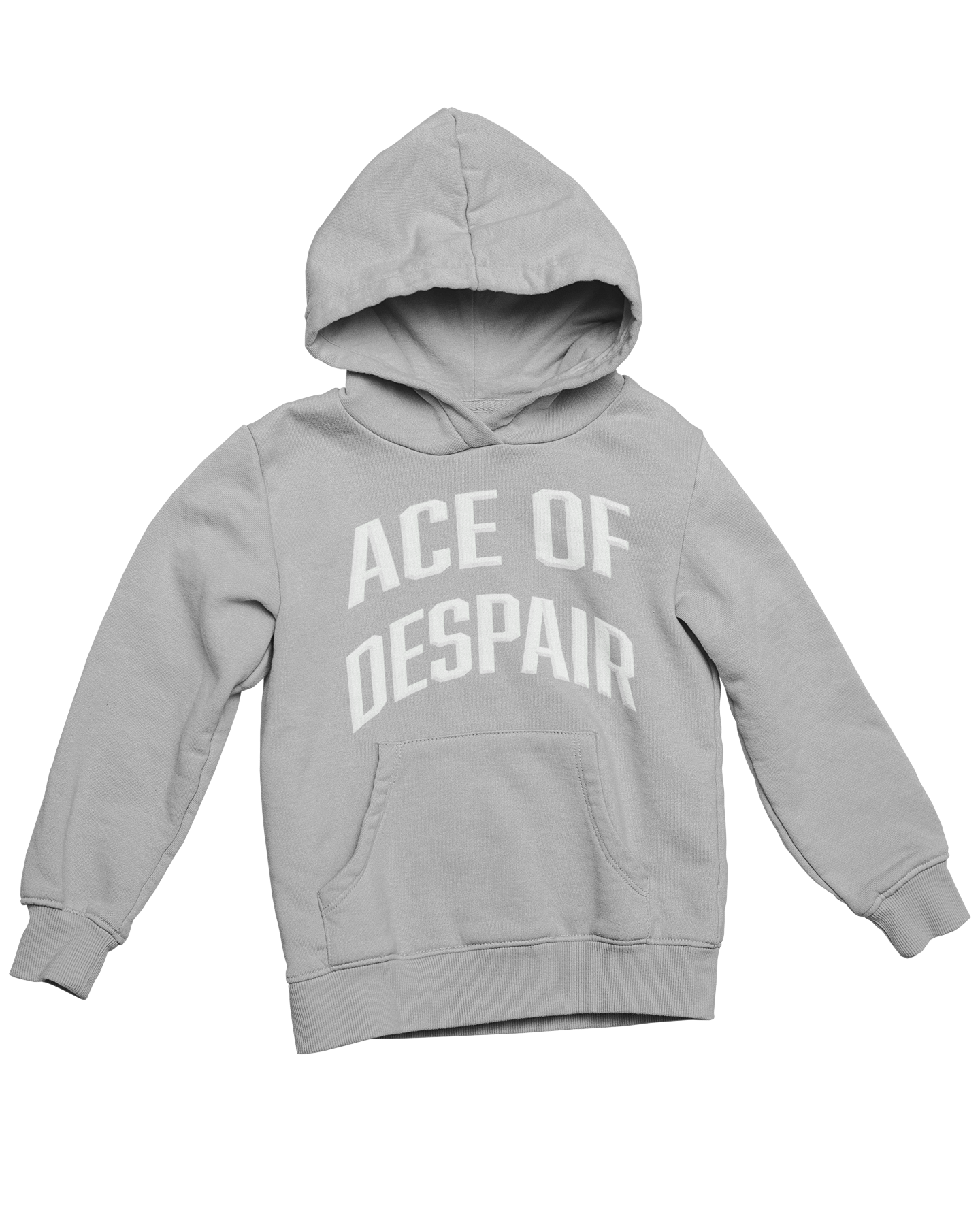 Grey/ White - AOD Shooting Star Hoodies
