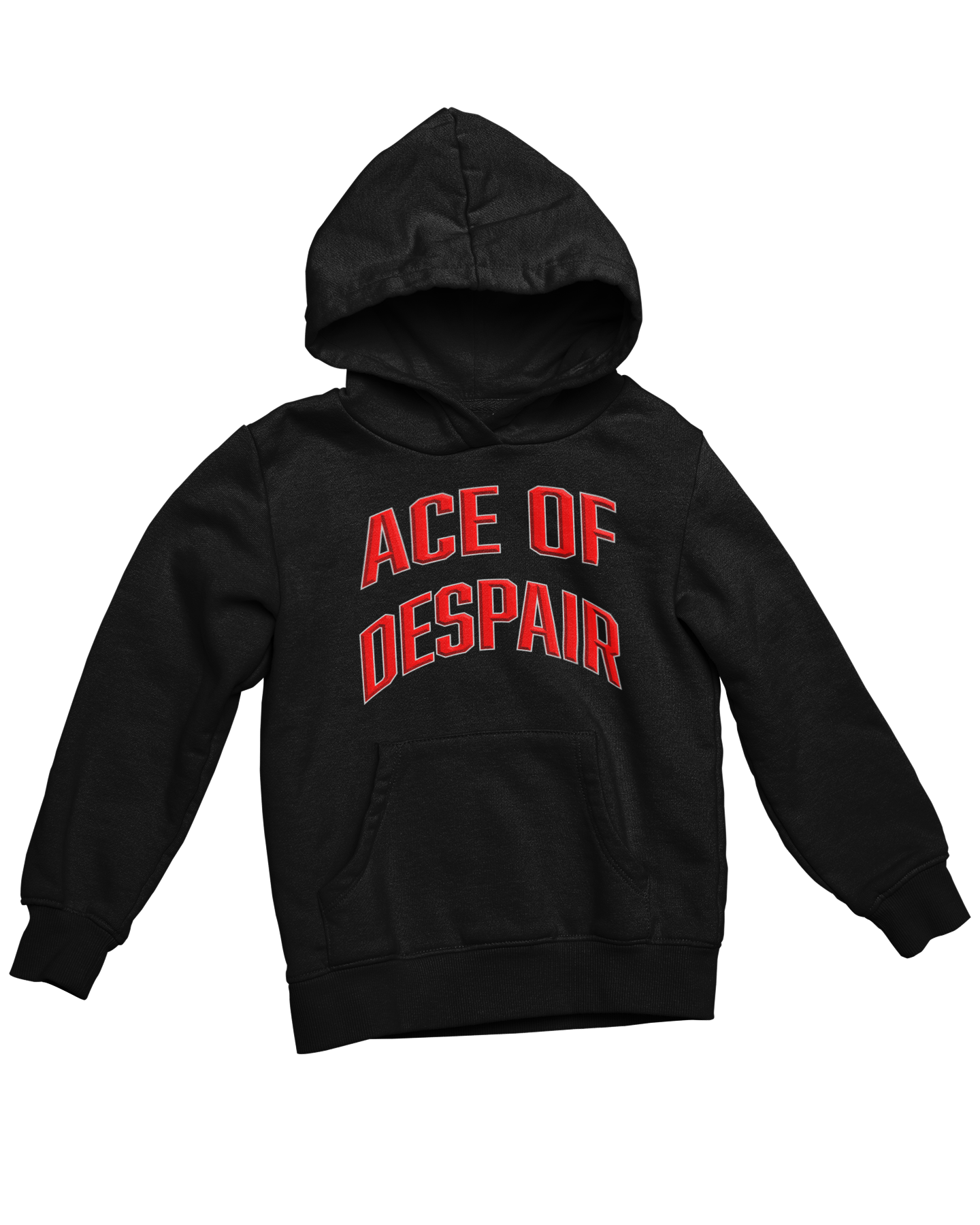 Black/ Red - AOD Shooting Star Hoodies