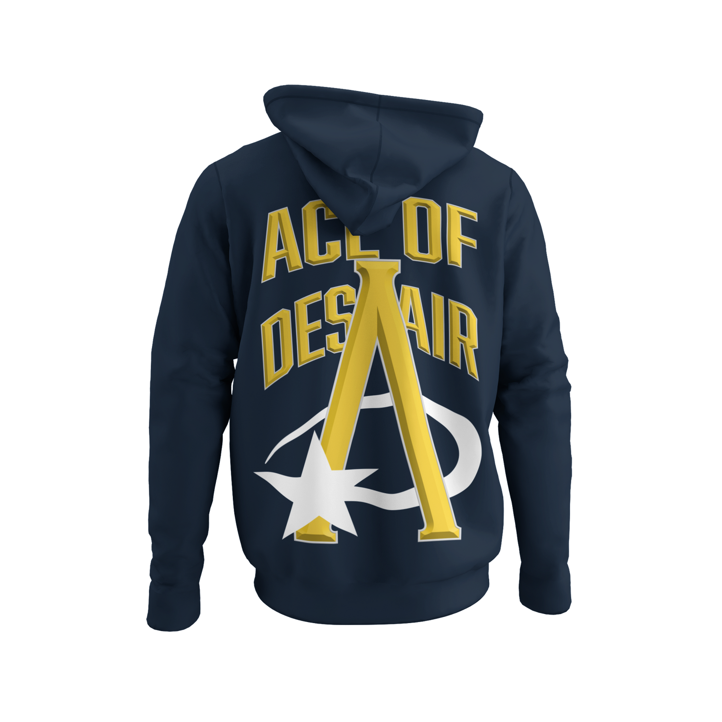 Blue/Yellow - AOD Shooting Star Hoodies