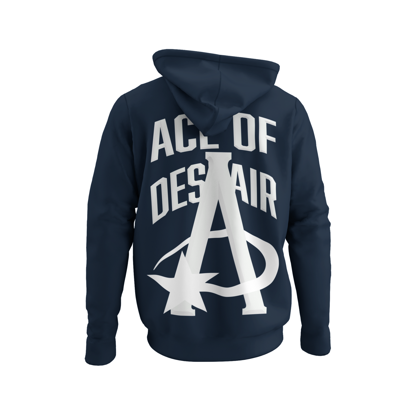 Blue/ White - AOD Shooting Star Hoodies