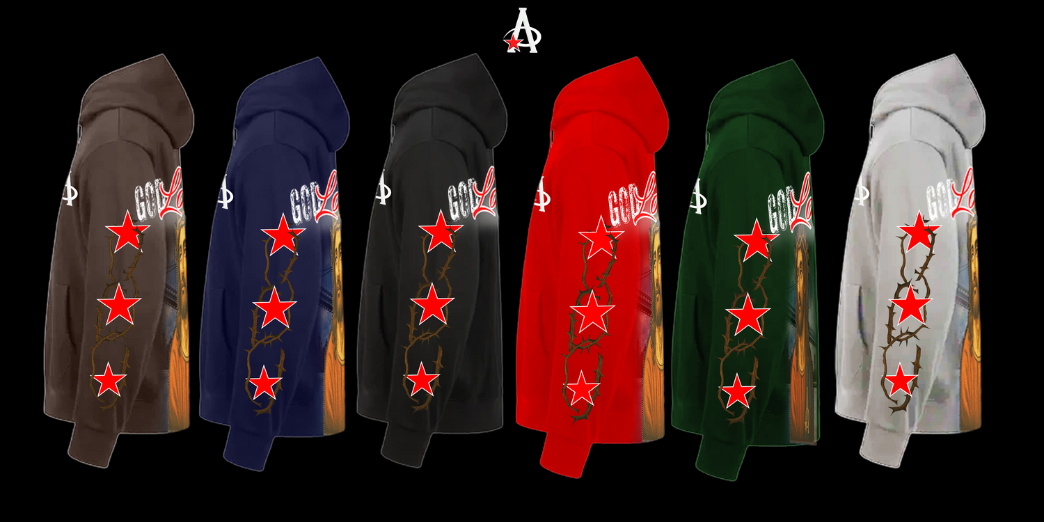 "GOD LOVE'S ALL" HOODIE COLLECTION **LIMITED EDITION**
