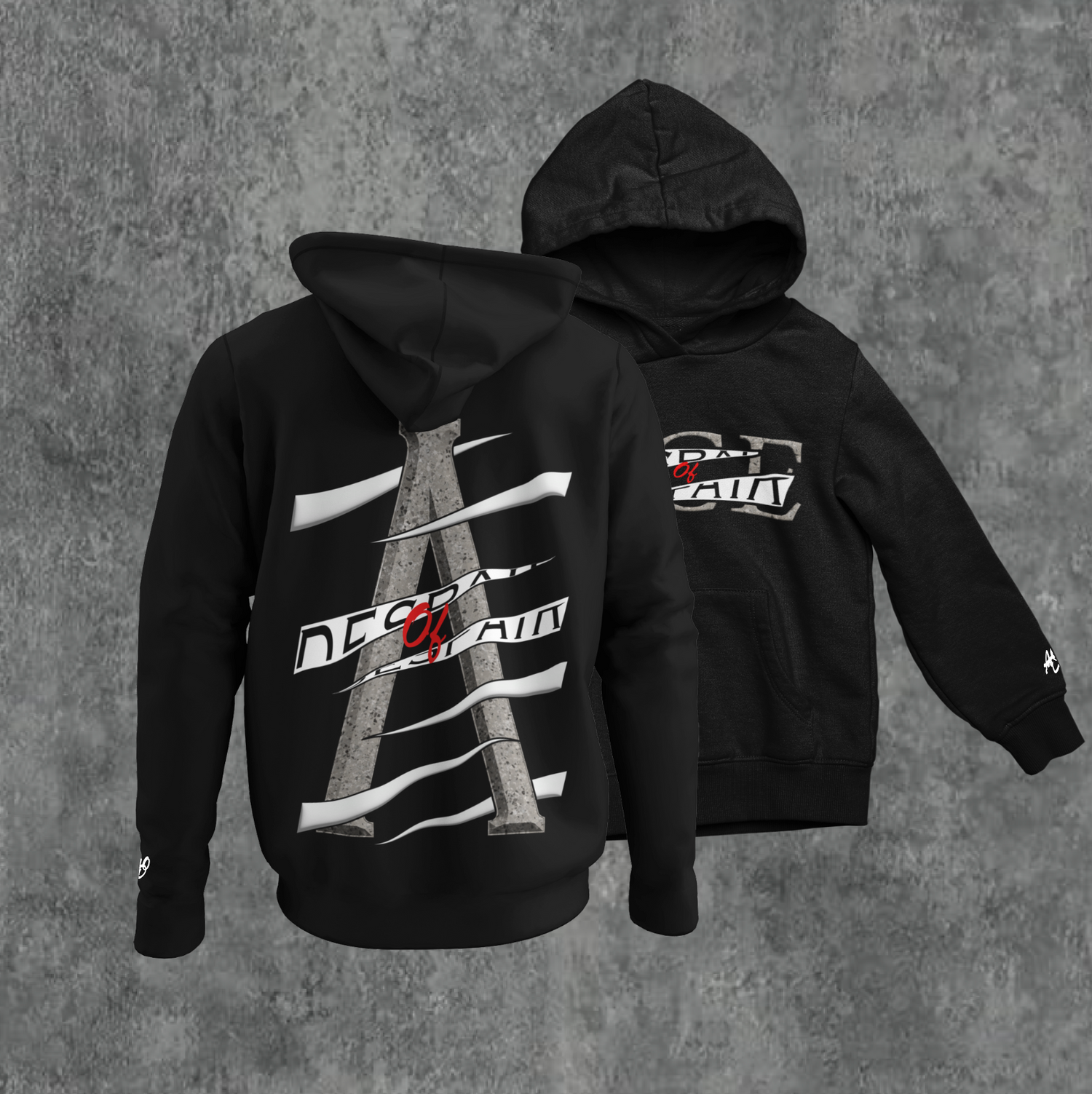 AOD Shredded Winter Hoodies