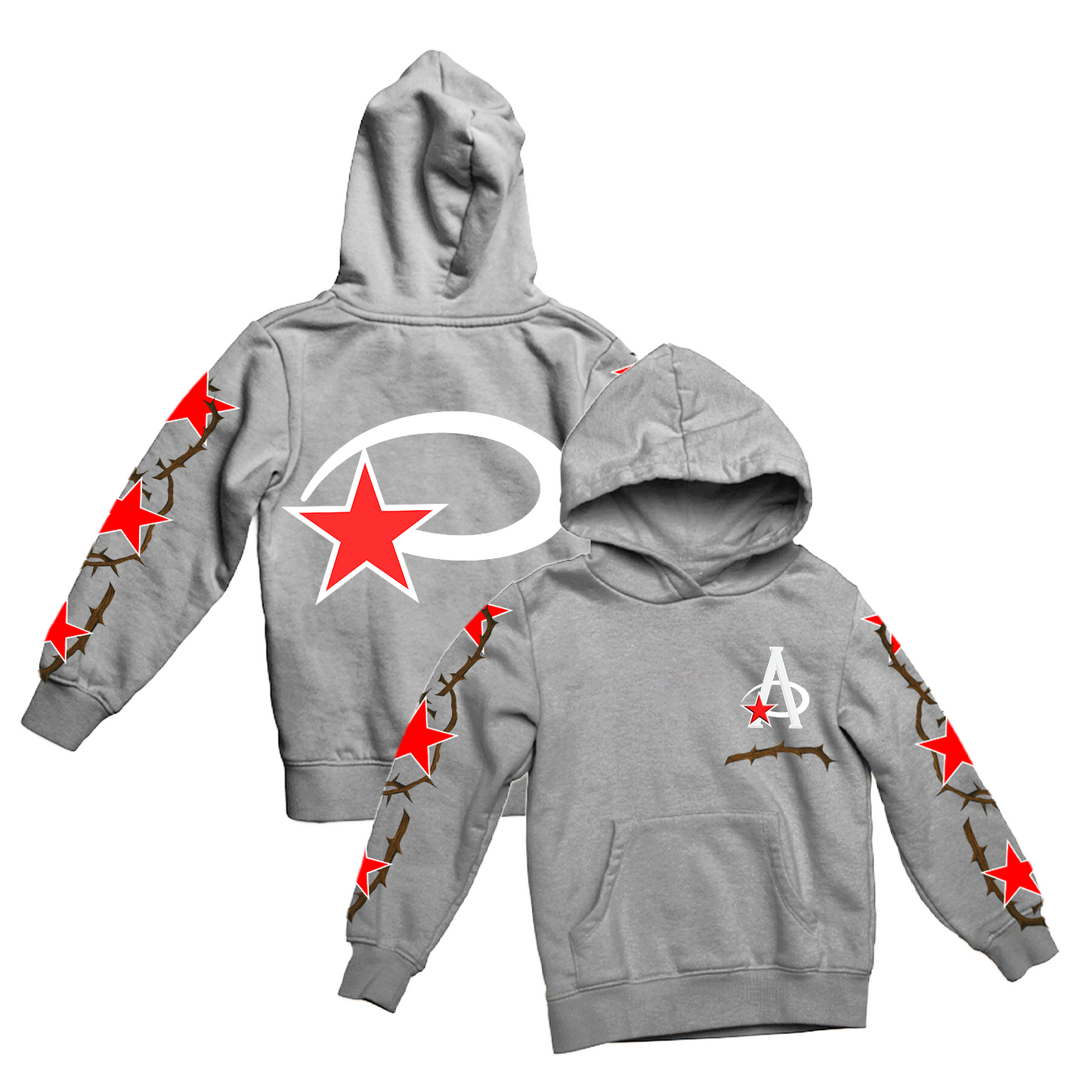 GREY "GOD LOVE'S ALL" HOODIE COLLECTION