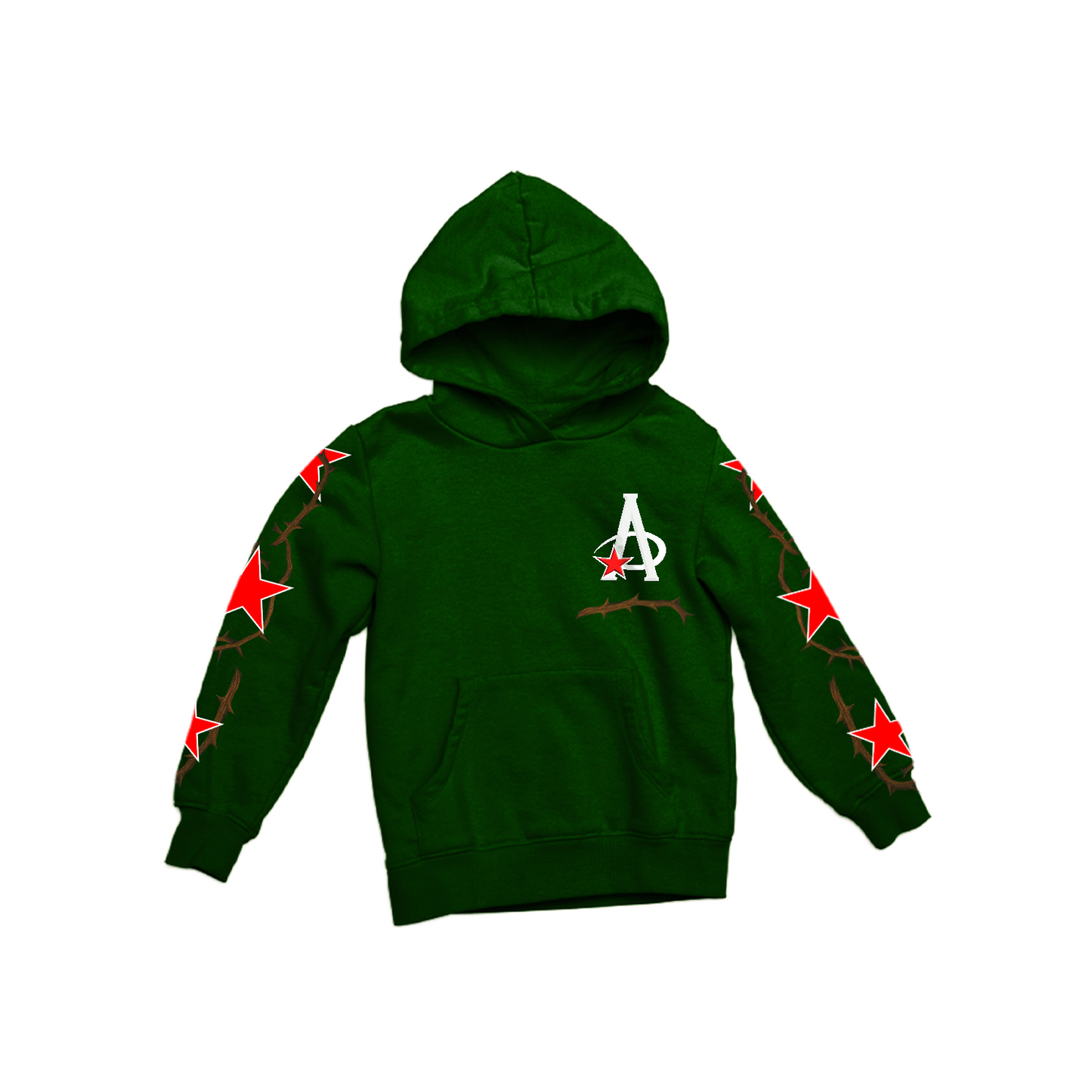 GREEN "GOD LOVE'S ALL" HOODIE COLLECTION