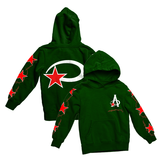 GREEN "GOD LOVE'S ALL" HOODIE COLLECTION