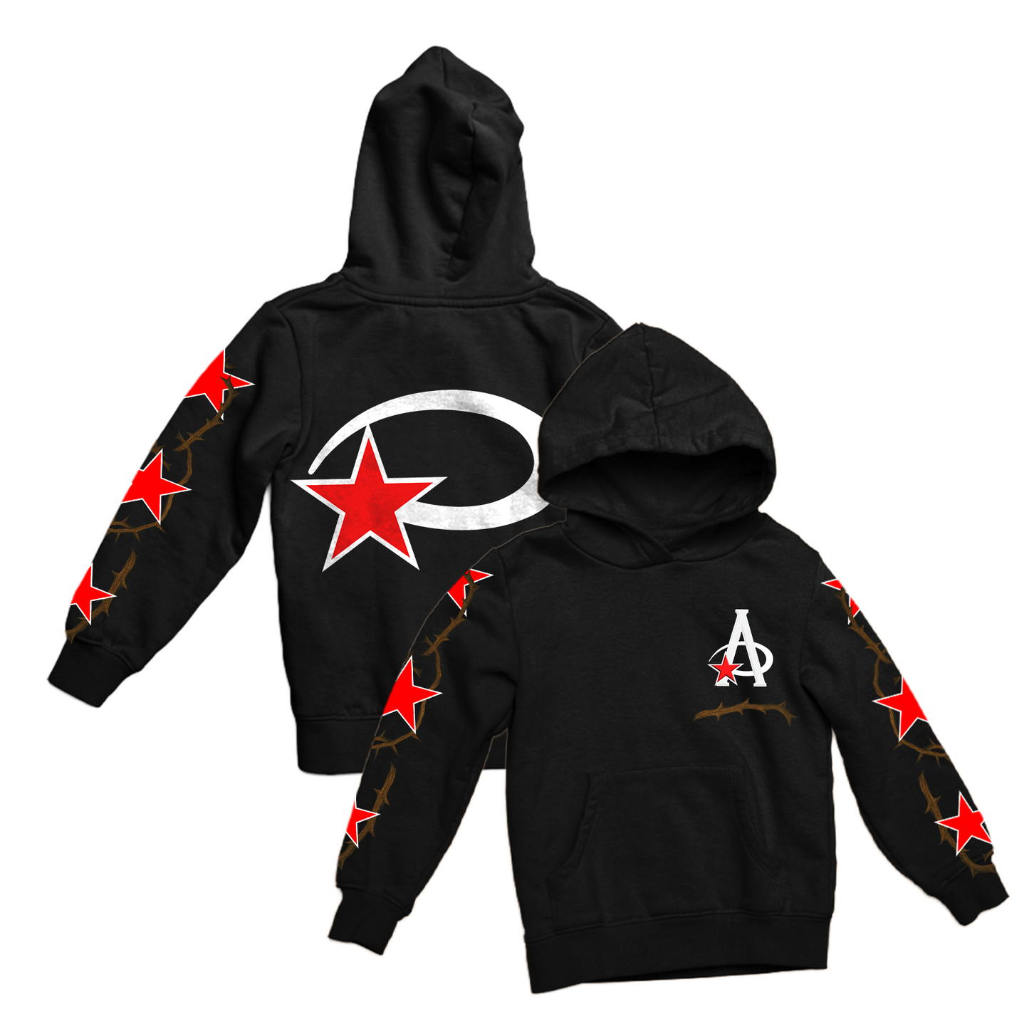 BLACK "GOD LOVE'S ALL" HOODIE COLLECTION
