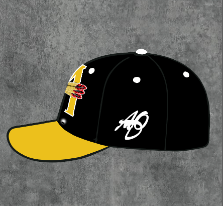 BLK/ YELLOW AOD SNAPBACK