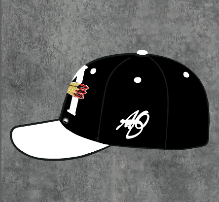 BLK/ WHITE AOD SNAPBACK