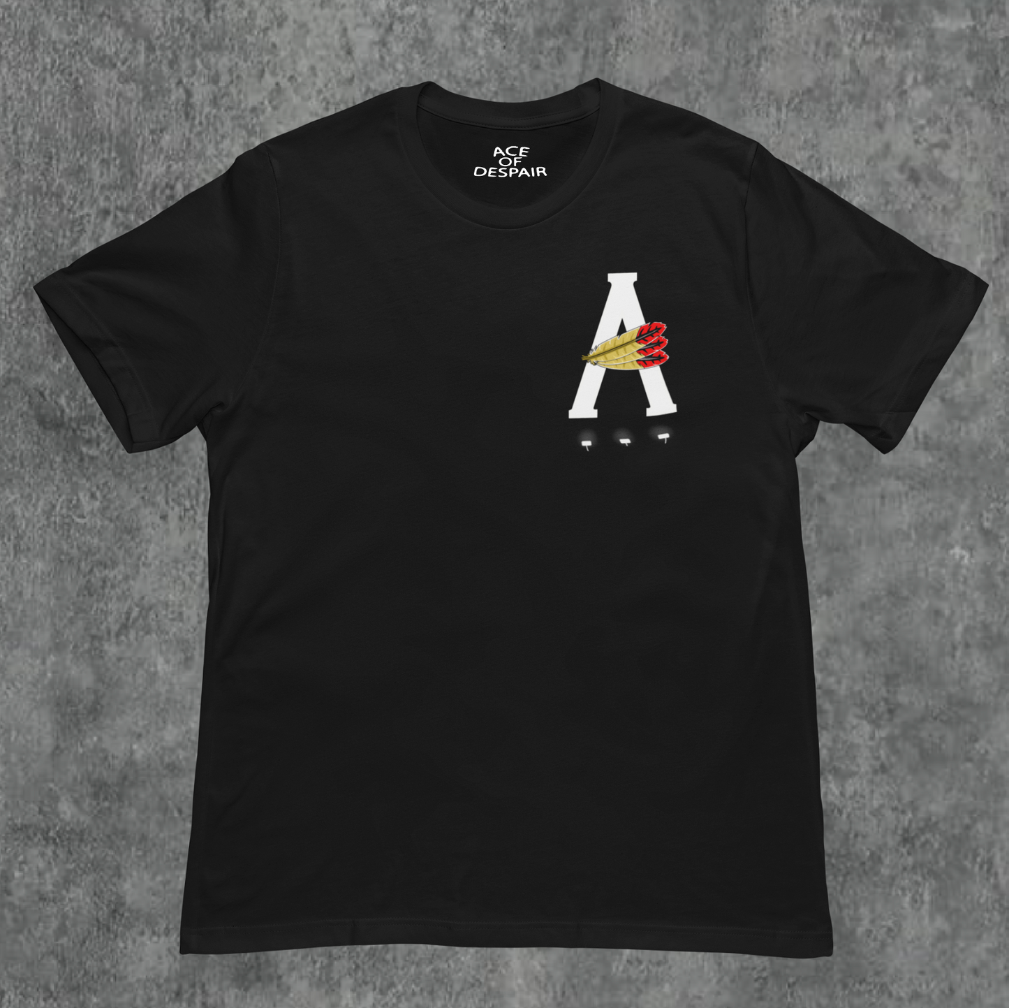 Black/White AOD Billboard 6.4 Oz Tee