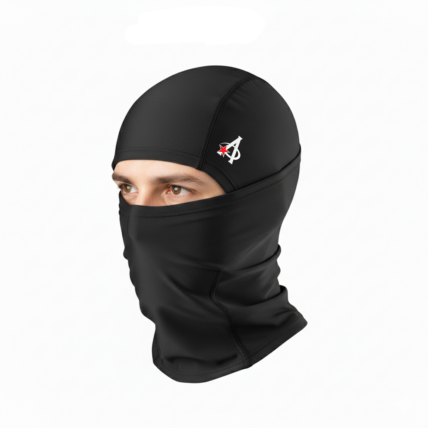 Black "Shooting Star" Ski Mask