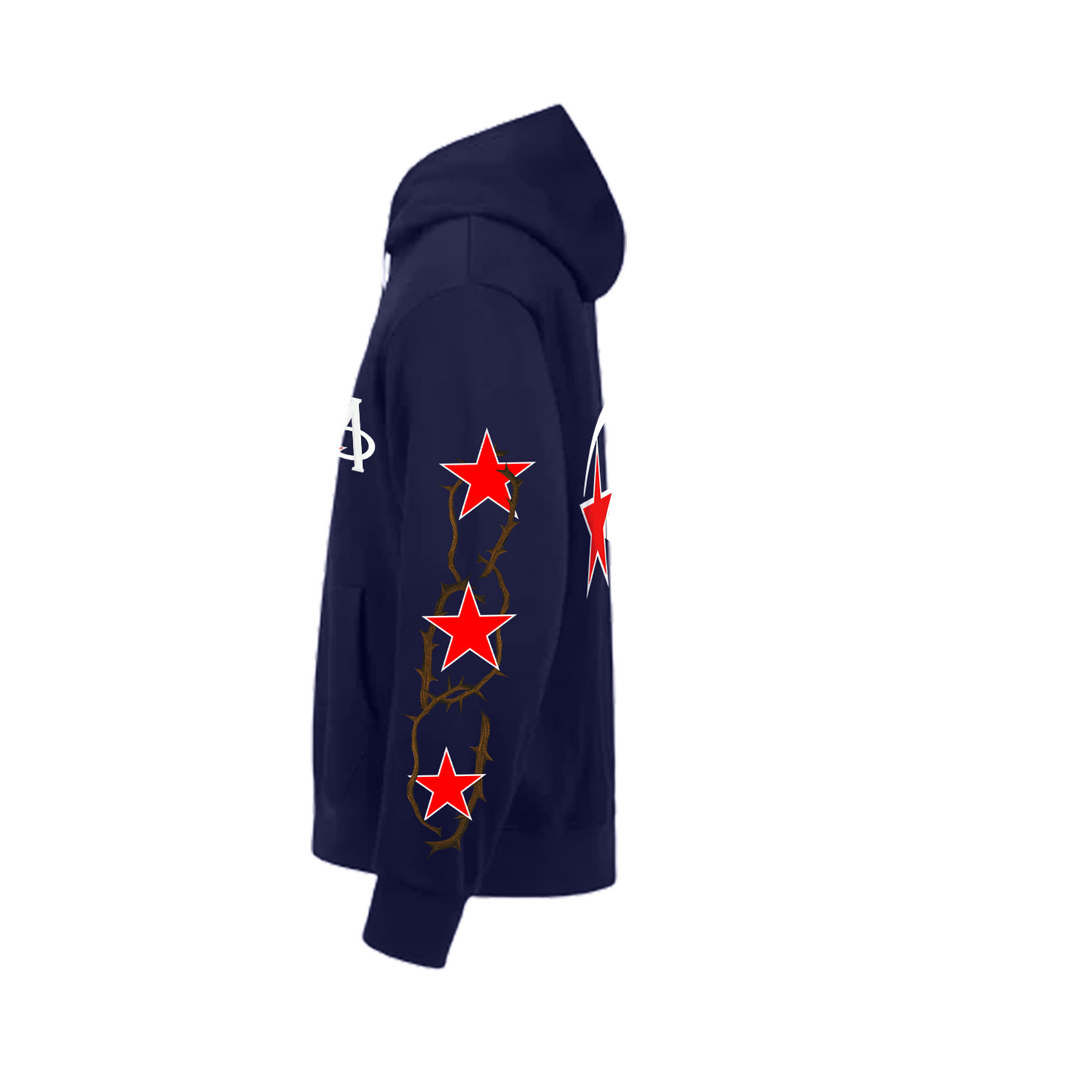 NAVY BLUE "GOD LOVE'S ALL" HOODIE COLLECTION