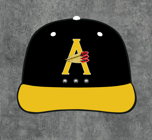 BLK/ YELLOW AOD SNAPBACK